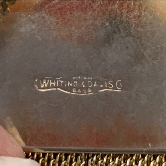 ✨WHITING & DAVIS Vintage Antique Floral Mesh Slide Gold Filled Bracelet - Picture 12 of 15